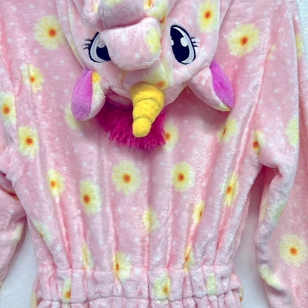 𝅺GIRLS Hooded Unicorn Robe (fits 12-13 years)